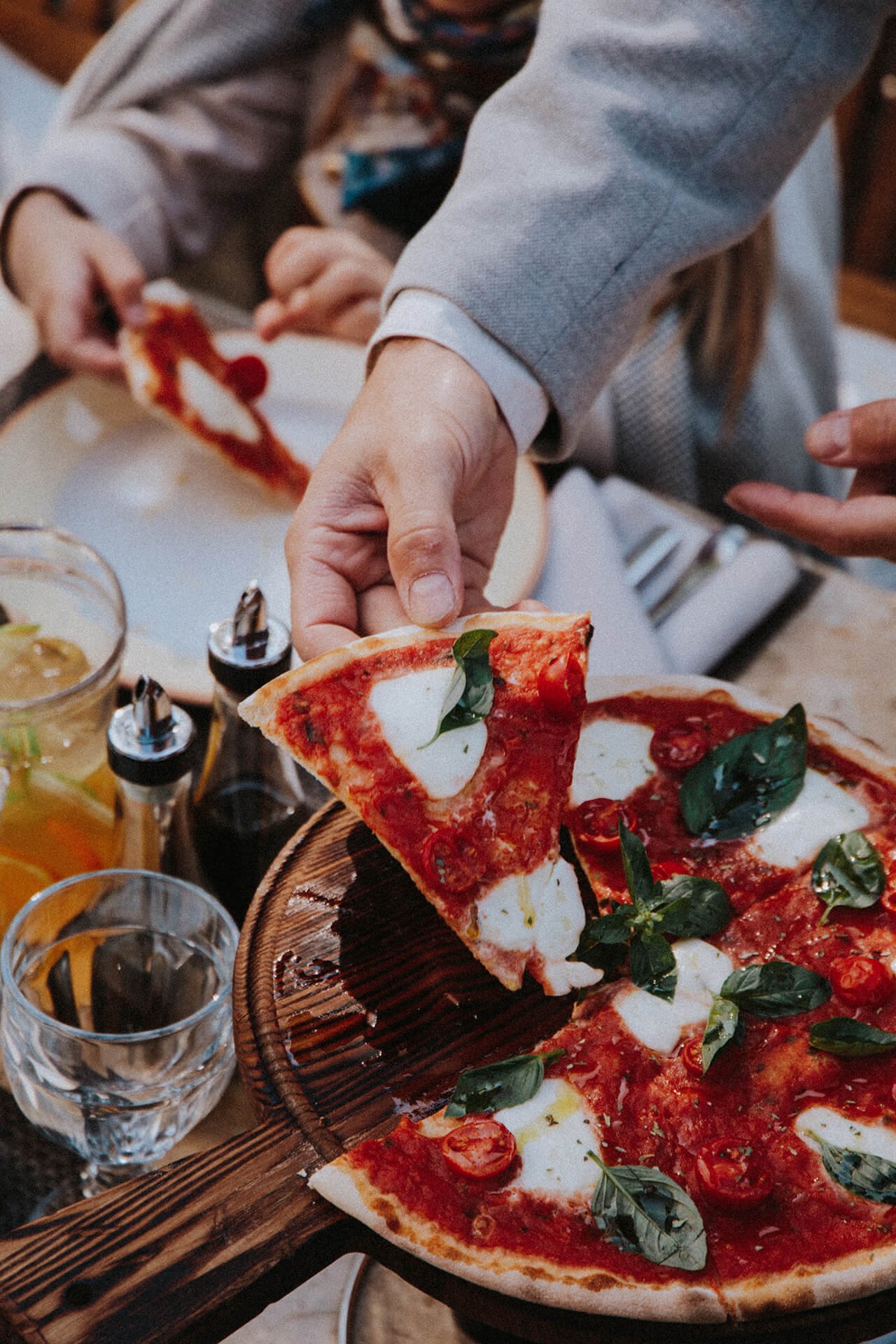 Authentic italian pizzas